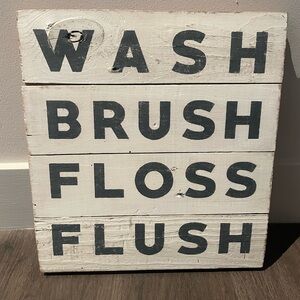 Rustic Bathroom Wall Art